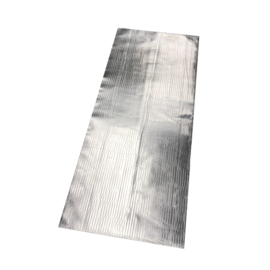 Selbstklebender Hitzeschild (HT), Dicke 0,80 mm, Blatt Abmessungen 195 x 475 mm