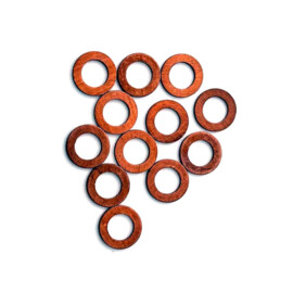 Copper washers M8 12 pcs (8 x 14 x 1.50 mm) PRO-SERIES