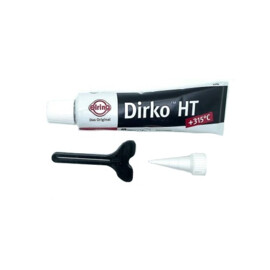 Elring Dirko HT oxim (315 C) Flüssigdichtungssatz, Schwarz, Silikonverbindung, tube 70 ml
