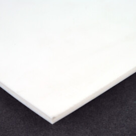 Teflon Puro (PFTE), thickness 5,00 mm, sheet dimensions 1200 x 1200 mm